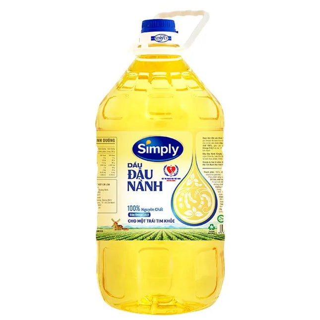 Dầu Đậu Nành Simply 5L x 4 Bình