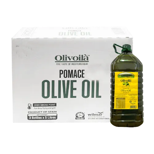 Dầu Olive Pomace Olivoilà 5L x 3 Bình