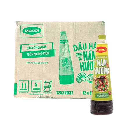Dầu Hào Chay Nấm Hương Maggie 820g x 12 Chai