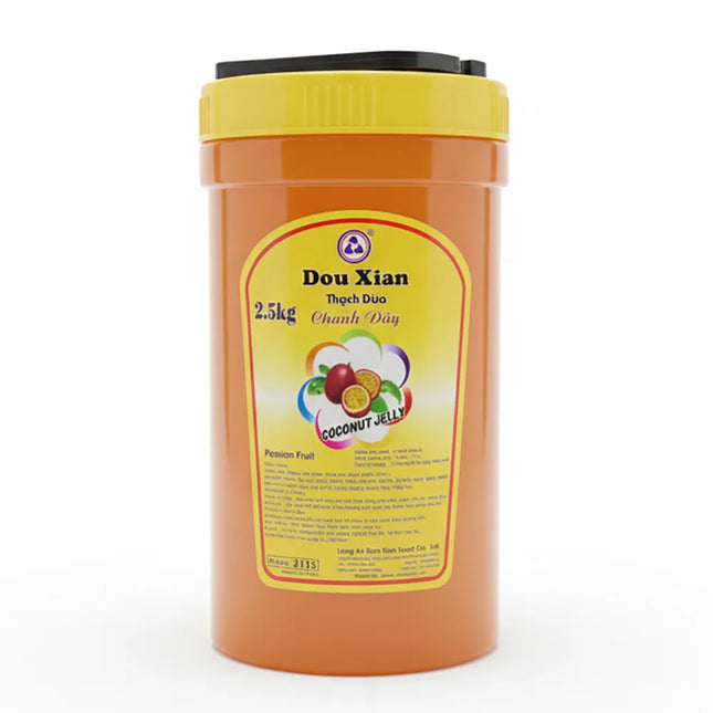 Thạch Dừa Hương Chanh Dây DouXian 2,5kg x 6 hộp