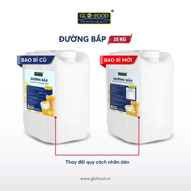 Nước Đường Bắp GloFood Can 25kg