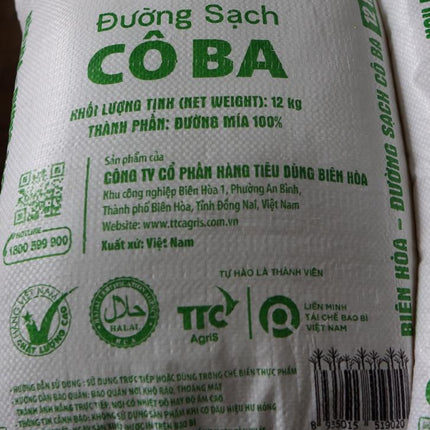 Đường Trắng Cô Ba Biên Hòa 12kg
