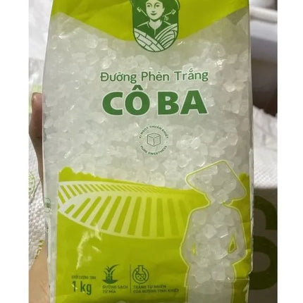 Đường phèn trắng Cô Ba 1kg x 20 gói