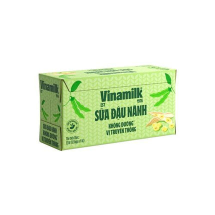 Sữa Đậu Nành Không Đường Vinamilk 1000ml x 12 Hộp