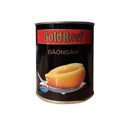 Đào ngâm Gold Reef Peach Halves In Syrup 825g x 12 Hộp