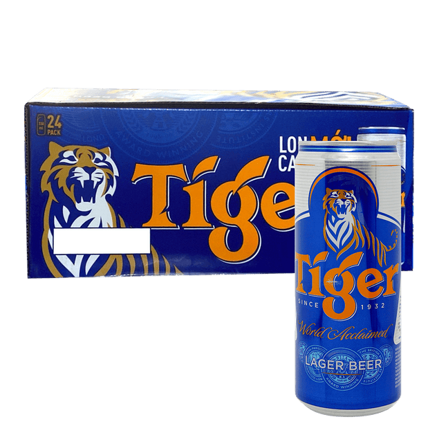 Bia Tiger (Nâu) 330ml x 24 Lon