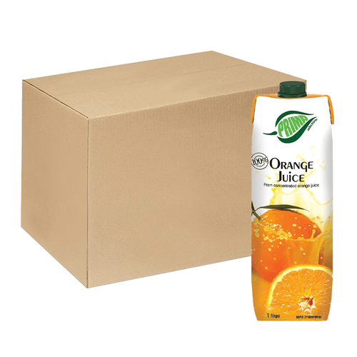 Nước ép cam 100% Prima 1000ml x 12 Hộp