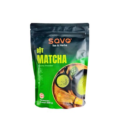 Bột Matcha Savo 200g x 30 Gói
