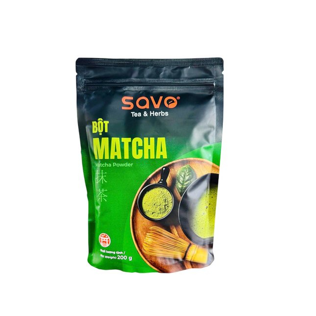 Bột Matcha Savo 200g x 30 Gói