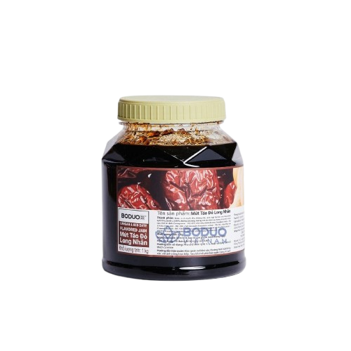 Mứt Táo Đỏ Long Nhãn Boduo 1kg x 12 hộp