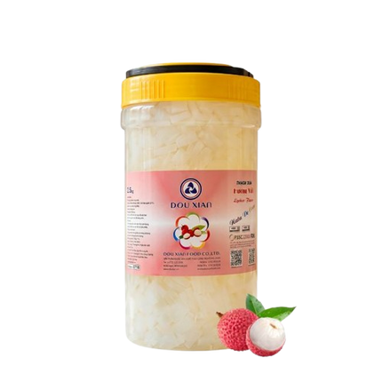 Thạch Dừa Hương Vải DouXian 2,5kg x 6 hộp