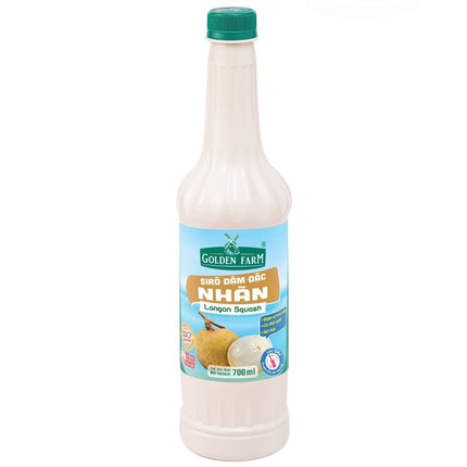 Syrup Golden Farm Đậm Đặc Nhãn 700ml x 12 Chai