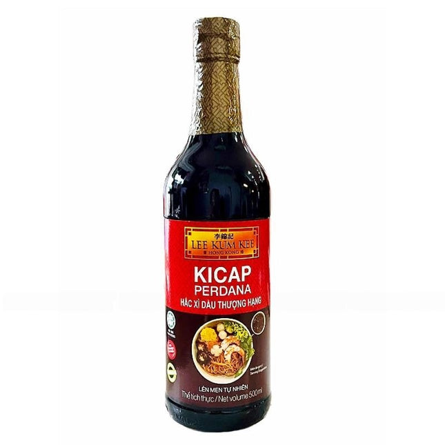 Hắc Xì Dầu Thượng Hạng Lee Kum Kee 500ml x 12 Chai