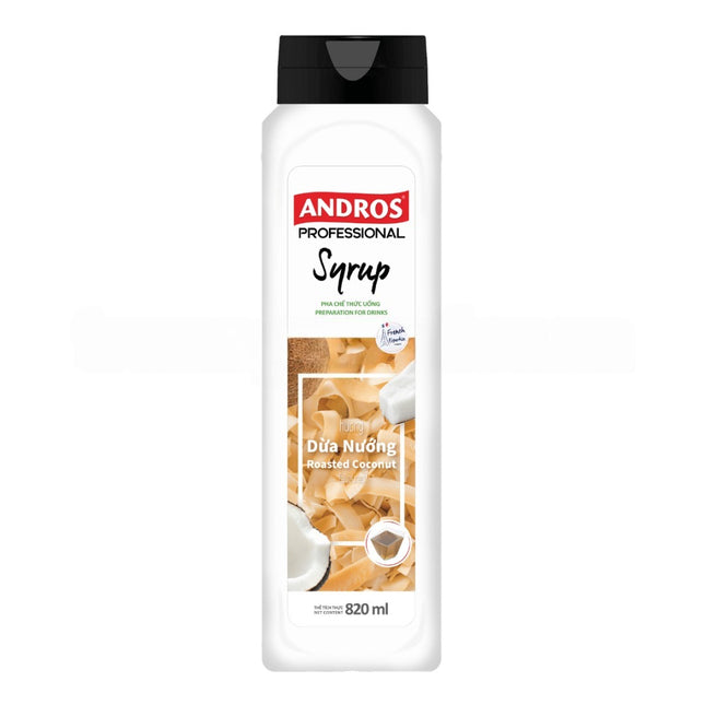 Syrup Dừa Nướng (Roasted Coconut) Andros 820ml