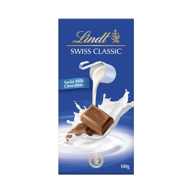 Sô-cô-la Lindt Swiss Classic sữa 100g x 12 Thanh