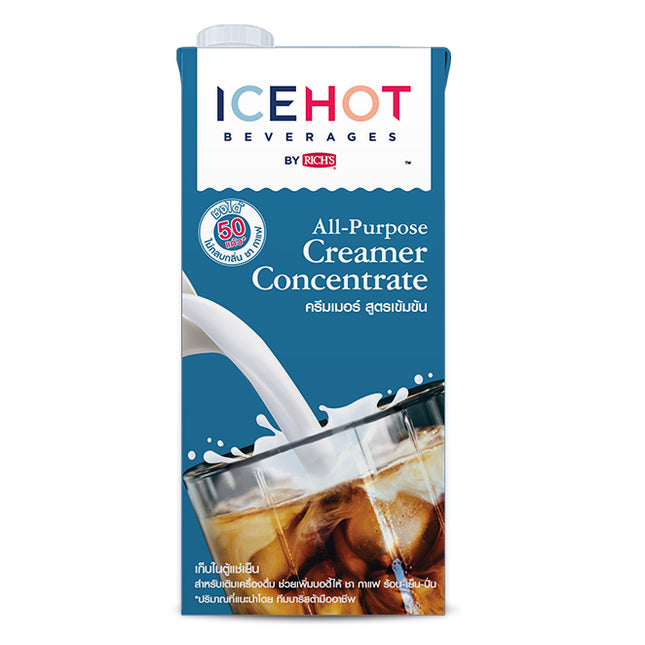 ICE HOT CREAMER - Kem béo thực vật cô đặc 1kg x 12 Hộp