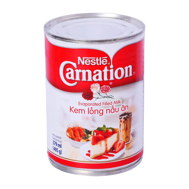 Kem Lỏng Nấu Ăn 3 Bông Carnation 405g x 48 lon