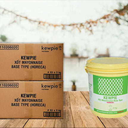 Xốt Mayonnasie Kewpie Base Type 3kg x 4 Xô