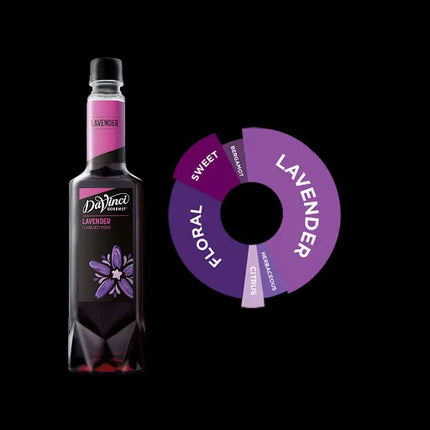 Syrup Davinci Hoa Oải Hương (Lavender) 750ml x 12 Chai