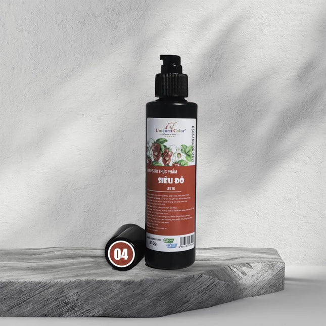 Màu nước đỏ Unicorn 210g