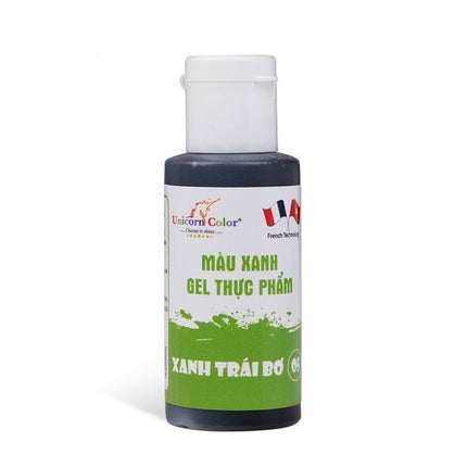 Màu gel Unicorn xanh trái bơ 28g
