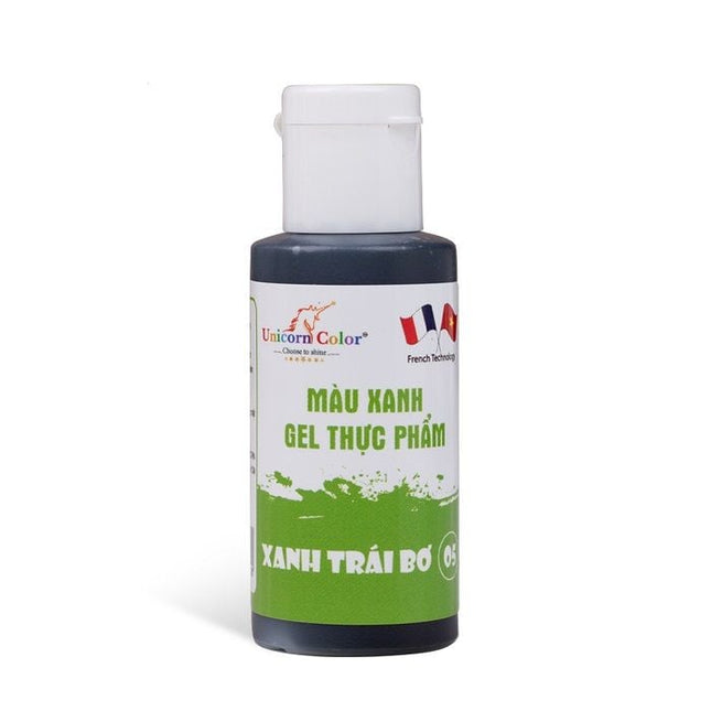 Màu gel Unicorn xanh trái bơ 28g