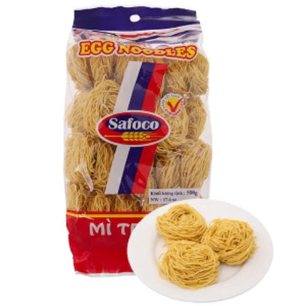 Mì Trứng Safoco 500g x 20 gói (Sợi Nhỏ)