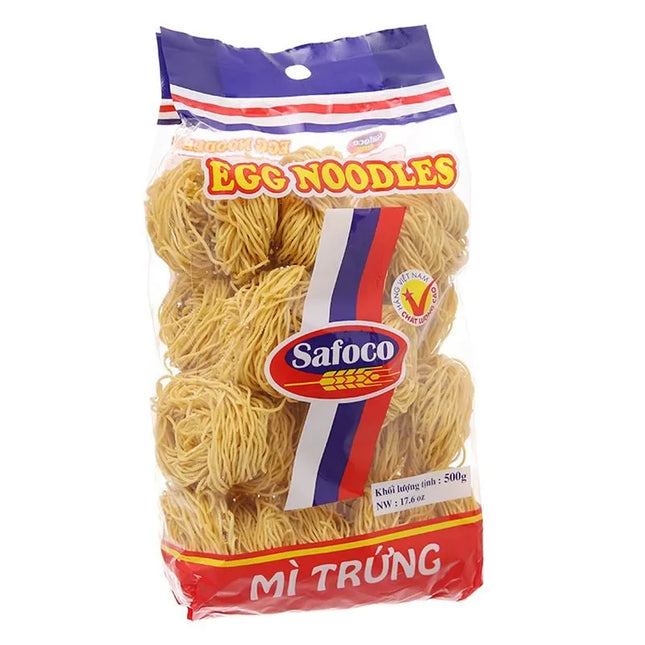 Mì Trứng Safoco 500g x 20 gói (Sợi Nhỏ)