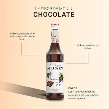 Syrup Monin Socola Hồng Ngọc (Ruby Chocolate) 700ml x 6 Chai