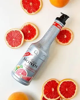 Mứt Trái Cây (Fruit Mix) Monin Bưởi Đỏ (Red Grapefruit) 1.000 ml x 4 Chai