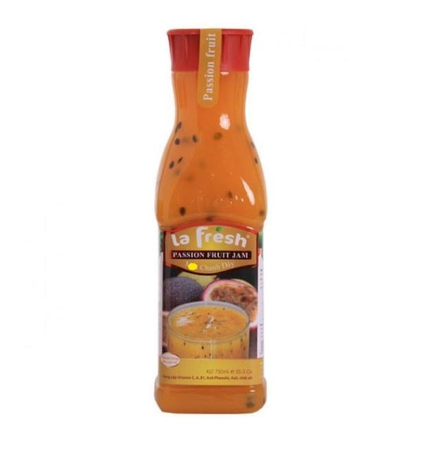 Sinh Tố Chanh Dây Lafresh 650ml x 12 Chai