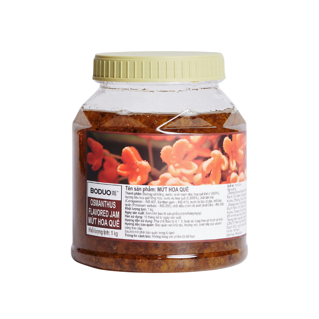 Mứt Hoa Quế Boduo 1kg x 12 hộp