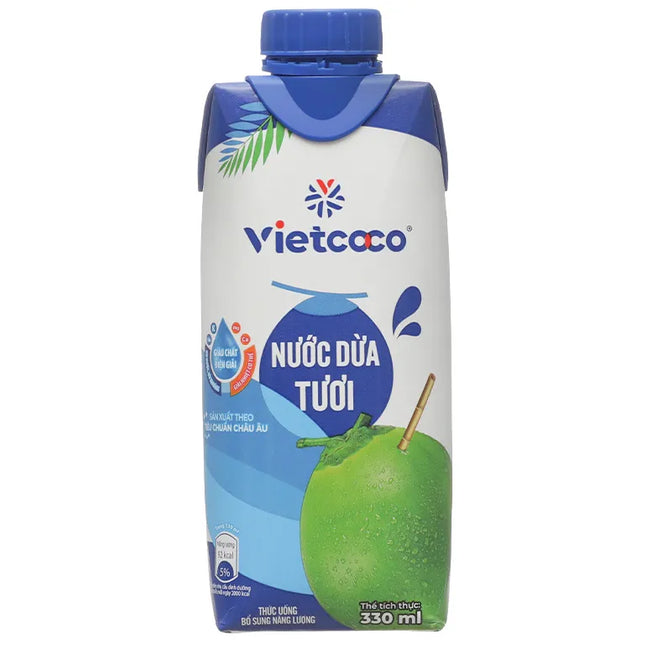 Nước Dừa Tươi Vietcoco 330ml x 48 Hộp