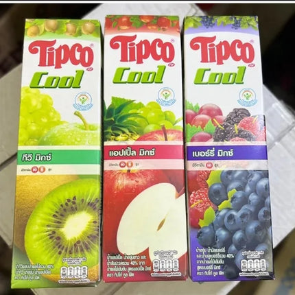 Nước Ép Kiwi Và Trái Cây Tổng Hợp Tipco 1000ml x 12 hộp