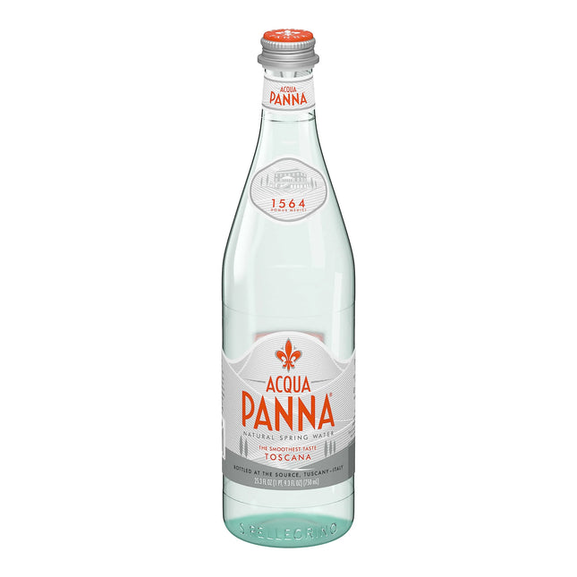 Nước Khoáng Tự Nhiên Acqua Panna (không gas) 750ml x 12 Chai