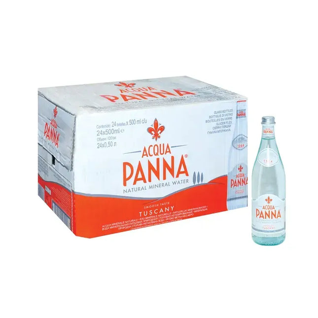 Nước Khoáng Tự Nhiên Acqua Panna (không gas) 750ml x 12 Chai