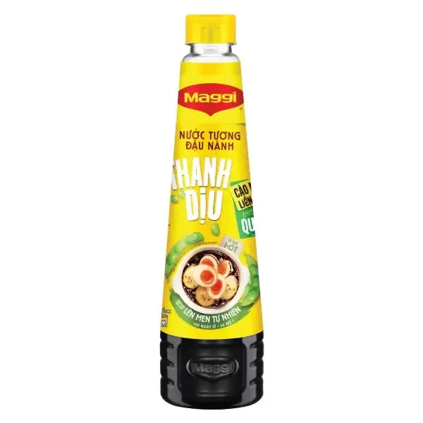Nước Tương Đậu Nành Maggi Thanh Dịu Chai 700ml x 12 Chai