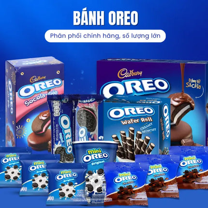 Bánh Quy Oreo Vị Vani 303.6g (11 gói x 27.6g)