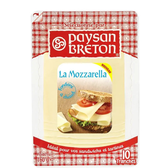 Phô Mai Lát Mozzarella Paysan Breton 160g