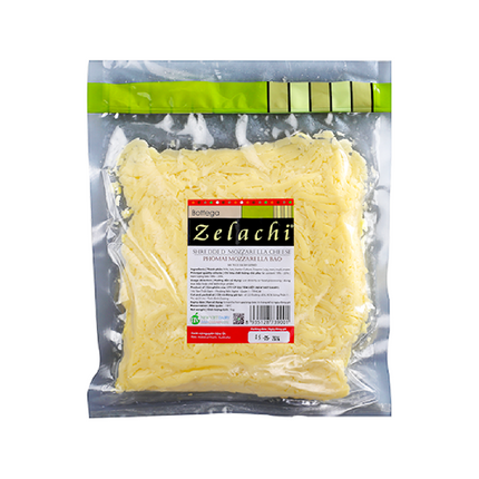 Phô mai bào Bottega Zelachi Mozzarella 1kg