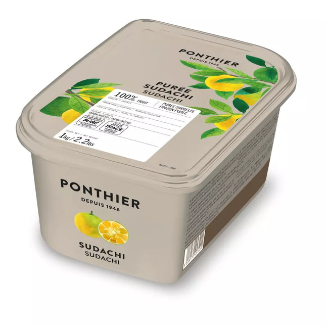 Puree Chanh Vàng (Nghiền Nhuyễn) Ponthier 1kg x 6 Hộp