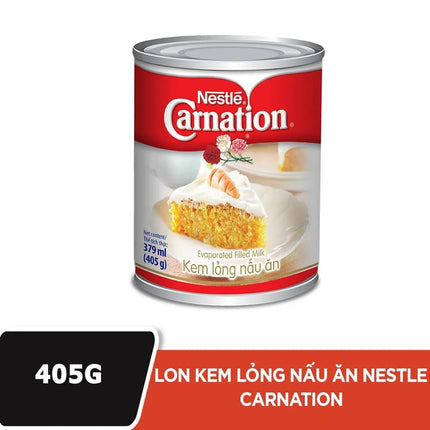 Kem Lỏng Nấu Ăn 3 Bông Carnation 405g x 48 lon