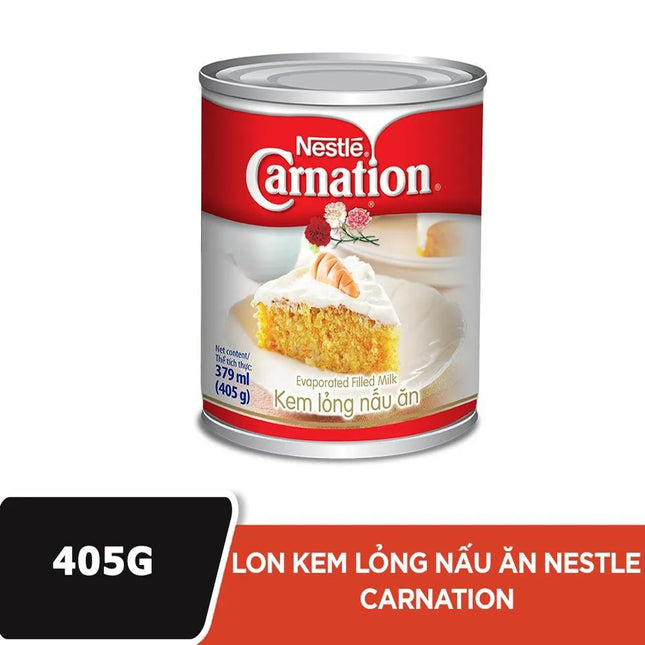 Kem Lỏng Nấu Ăn 3 Bông Carnation 405g x 48 lon