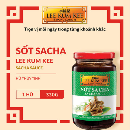 Sốt Sa Cha Lee Kum Kee 330g x 12 Hủ