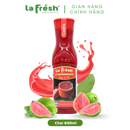 Sinh Tố Ổi Lafresh 650ml x 12 Chai