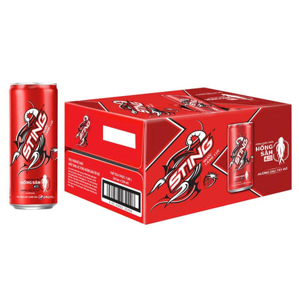 Nước ngọt Sting Dâu 320ml x 24 lon