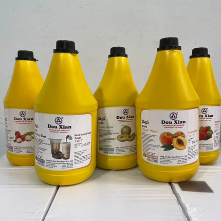 Syrup Douxian Vải (Lychee) 2.5kg x 6 Chai