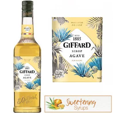 Syrup Giffard Agave 1000ml x 6 Chai