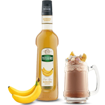 Syrup Teisseire Chuối (Banana) 700 ml x 6 chai