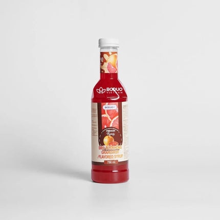 Syrup Boduo Bưởi Hồng Premium 750ml x 12 Chai